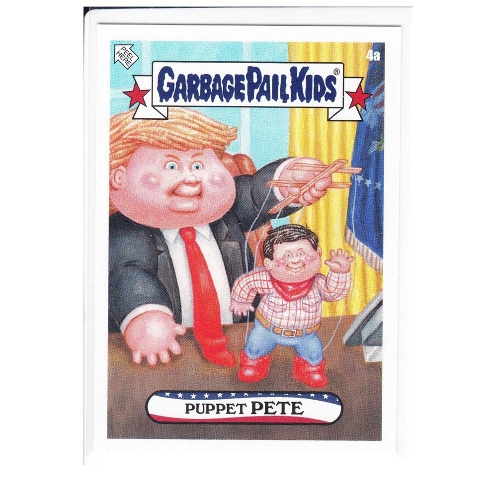 2020 Garbage Pail Kids Disg-Race‎ To The White House #4a Puppet Pete GPK
